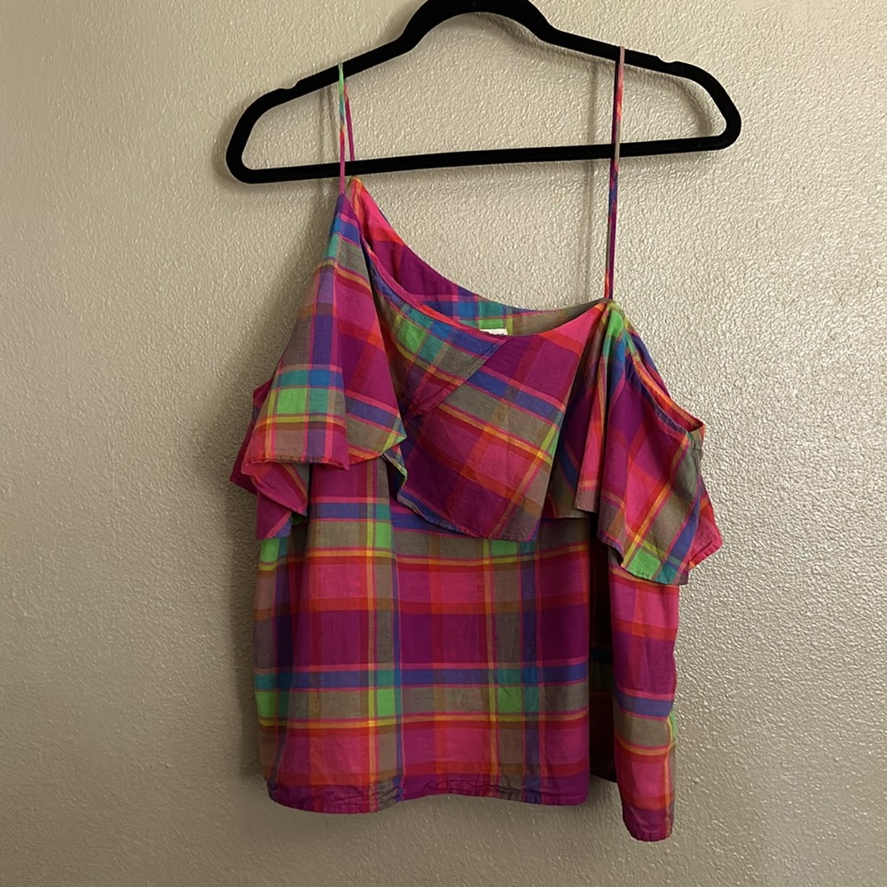 Plaid top